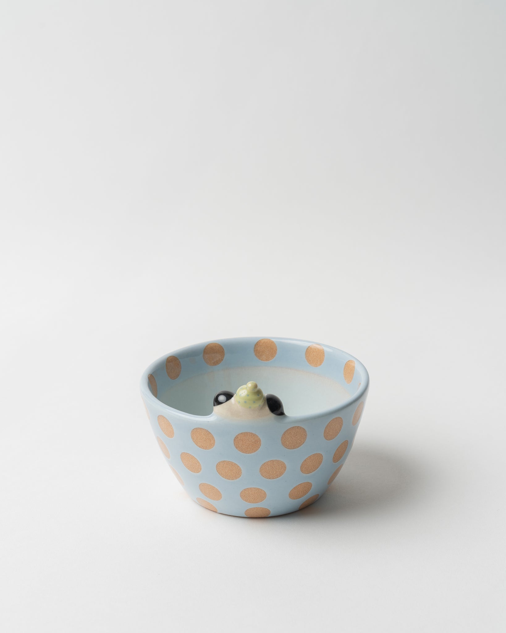 Blue Dog Figurine Bowl